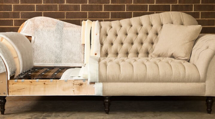 How does upholstery impact the functionality and comfort of furniture?